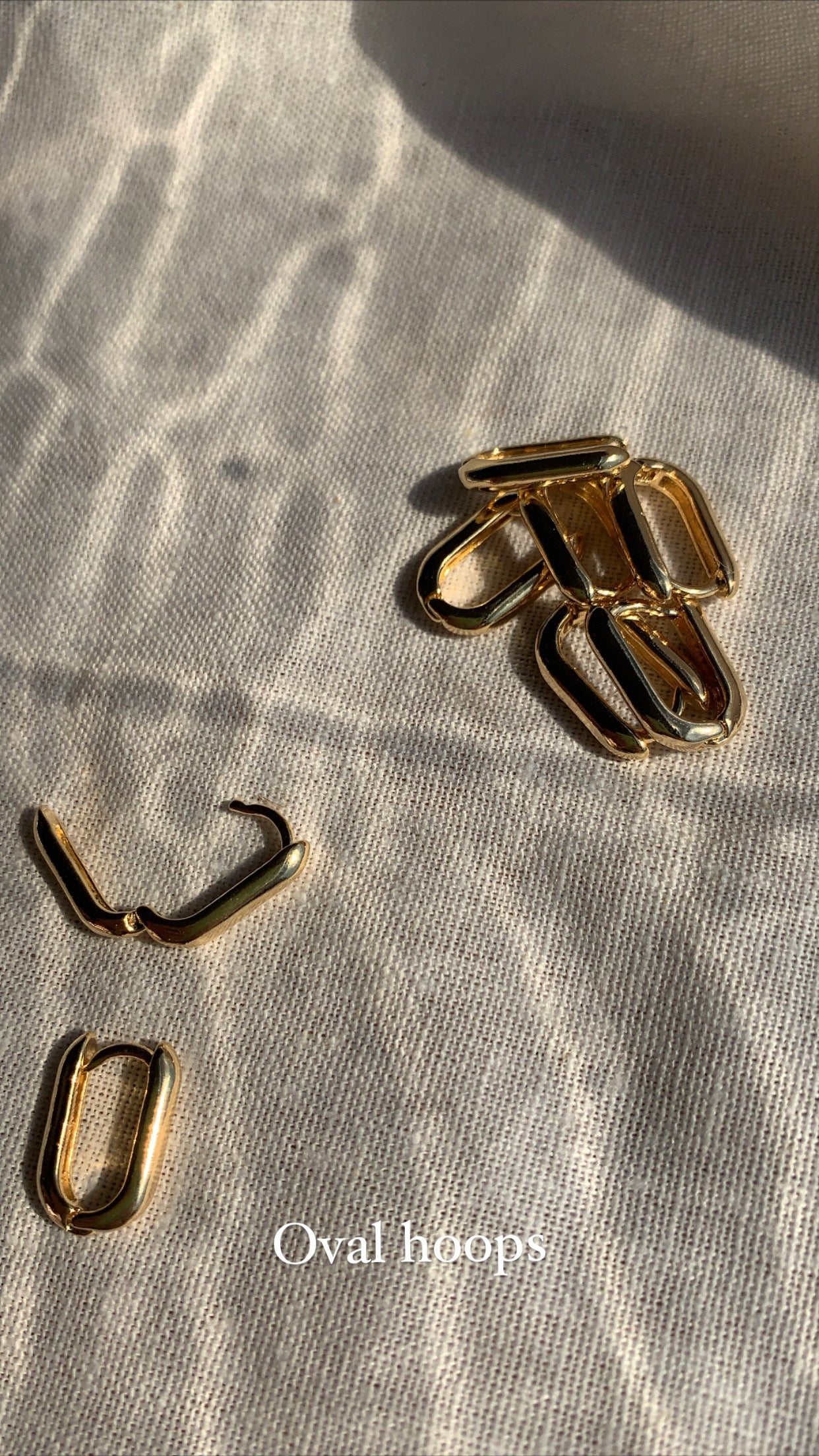Oval Hoops Set