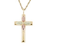 Four Leaf Cross - Black Hills Gold Pendant