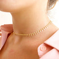Rose + Gold + Silver Fringe